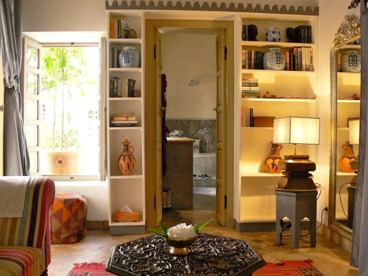 **** فندق مبيت وإفطار مراكش Riad El Mezouar المغرب